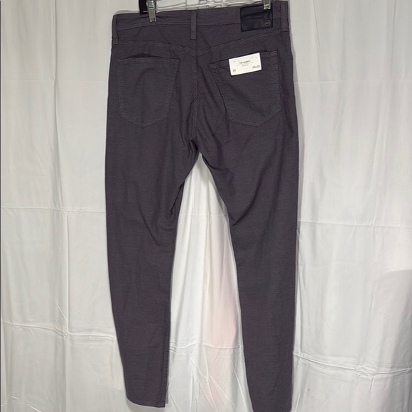 AG ADRIANO GOLDSCHMIED HOUNDSTOOTH PANTS 33X32 SLIM STRAIGHT - Picture 9 of 12